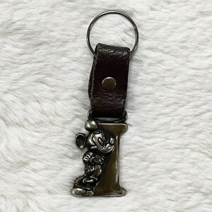 🔮 5/$25‎ Vintage Disney Mickey Mouse "I" Initial Key Ring